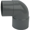 Bocht 80mm 88° M/Verj.Spie